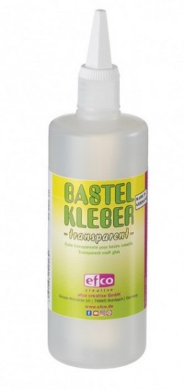 transparenter Bastelkleber